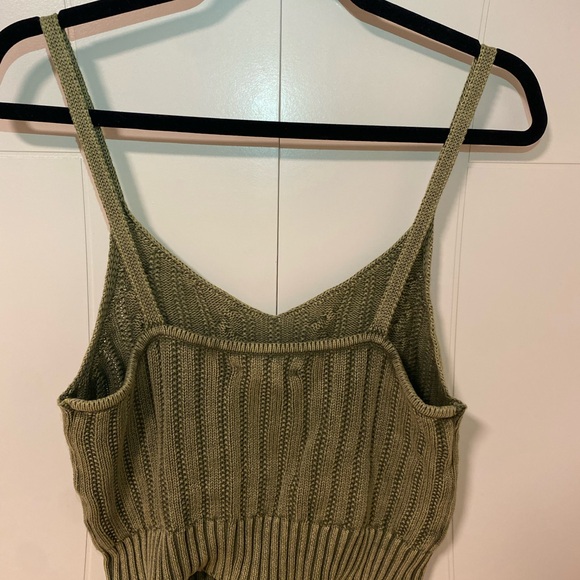 Green Knit Top - Picture 2 of 4